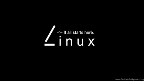 Black Linux Wallpapers Top Free Black Linux Backgrounds Wallpaperaccess