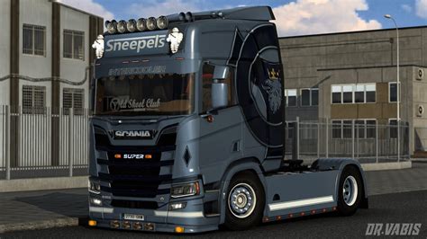 ETS2 1 45 1 46 Sneepels Transport Scania R650 V8 Sound Mod Euro