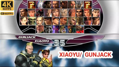 XIAOYU GUNJACK Tekken Tag Tournament HD Gameplay