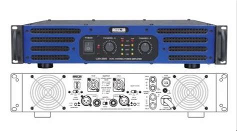 Ahuja Lxa Dual Channel Power Amplifiers At Ahuja