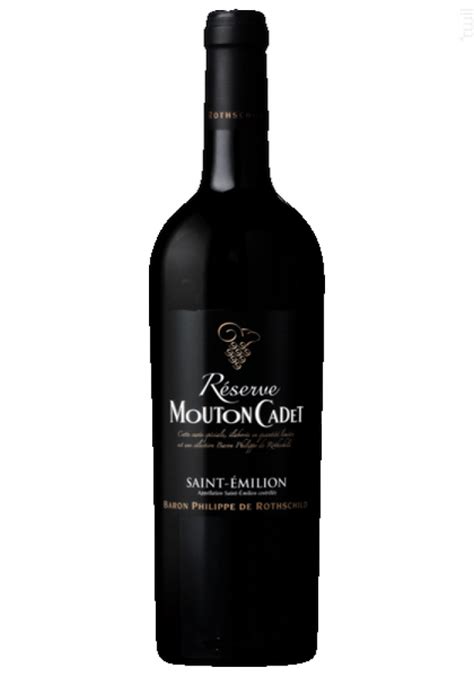 Baron Philippe De Rothschild Réserve Mouton Cadet Saint Emilion 2017