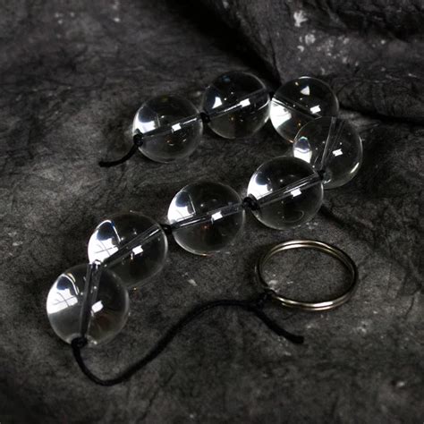 Aliexpress Buy Mm Pyrex Glass Anal Beads Vagina Ball String