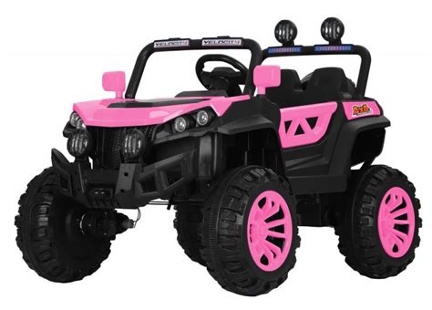 Buggy Rodeo V X Coche El Ctrico Infantil Rosa Pink Mando Rc App