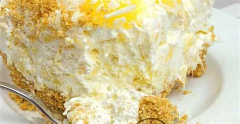 No Bake Pineapple Cream Dessert Mamamia Recipes