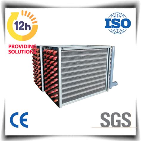 Industrial Stainless Steel Finned Tube Coil Steam Heat Exchanger For