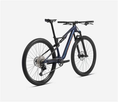 Bicicleta De Monta A Orbea Oiz H Moondust Blue Leo Orange