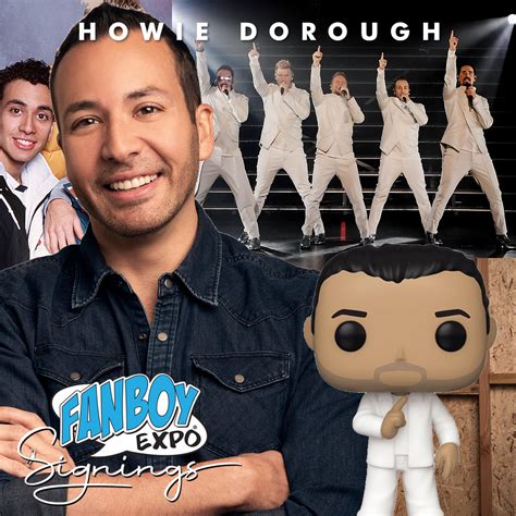 Howie Dorough Backstreet Boys Autograph Signing Fanboy Expo Store