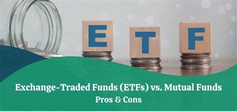 Exchange Traded Funds Etfs Vs Mutual Funds Pros Cons