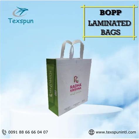 Box Bag Printed Bopp Laminated Non Woven Bags 10 Kg At Rs 18 Piece In