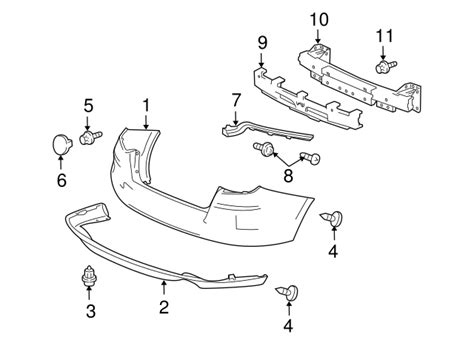 2010 2012 Honda Absorber Rear Bumper 71570 TP6 A00 Cheaper Honda Parts