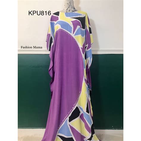 Kaftan Kelawar Batik Lukis Tangan New Design Jahitan Vip Kelim