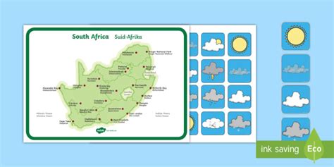 Synoptic Weather Map Sa Weather Map Englishafrikaans