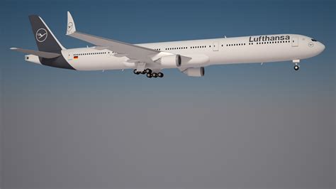 Lufthansa Boeing 777 9X New 3D | CGTrader