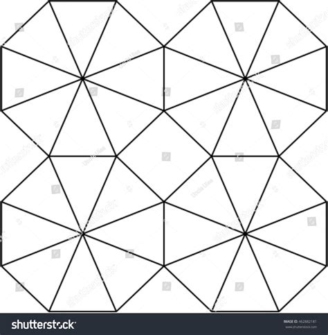 Octagon Pattern Stock Vector (Royalty Free) 462882181