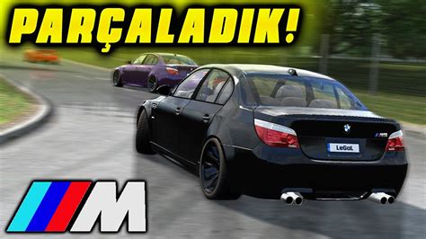 Lfs Bmw M5 E60 İle Sanayİde Drift Youtube