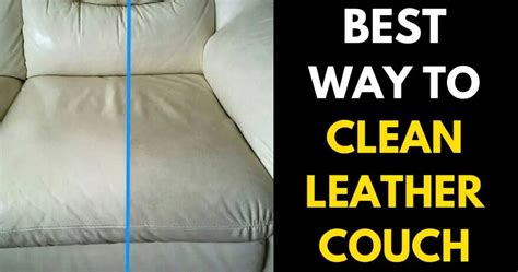 How To Clean Leather Sofa Couch A Simple Guide StylePersuit