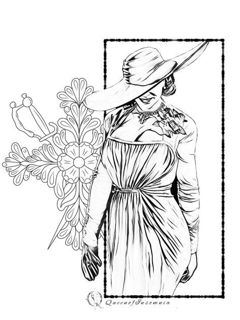 Lady Dimitrescu Tattoo