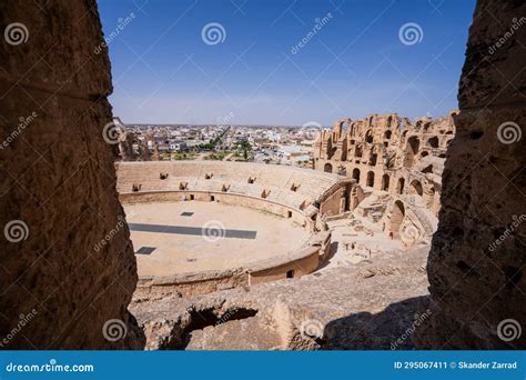 El Jem Coliseum The Largest Roman Amphitheater In Africa Tunisia