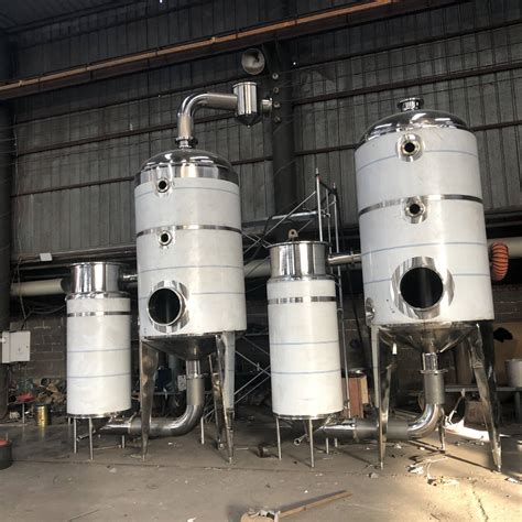 Double Effect Forced Circulation Evaporator For Fruit Jam Concentration