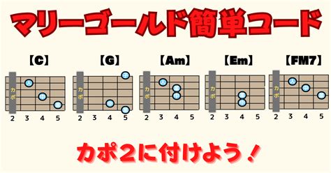 【マリーゴールド】ギター初心者向けに簡単コードで解説！あいみょんを弾き語ろう！