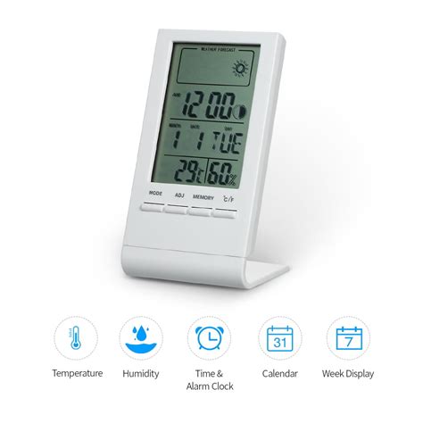 Mini Digital Thermometer Indoor Hygrometer Room Temperature