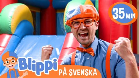 Blippi Svenska Lära sig med Blippi på Amy s Playground pedagogiska