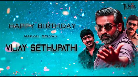 Vijay Sethupathi Birthday Whatsapp Status Happy Birthday