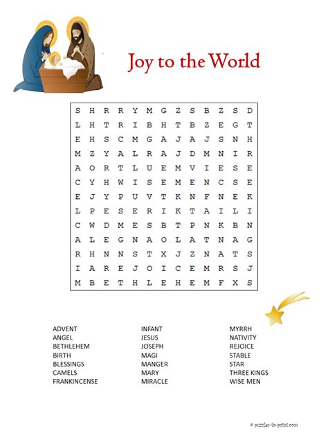 36 Printable Christmas Word Search Puzzles | Kitty Baby Love