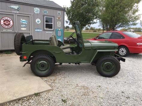 Willys Cj A Jeep Complete Engine Rebuild For Sale Photos