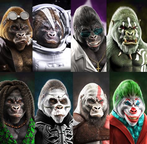 Gorilla Characters 3d Model Online Massimo Righi