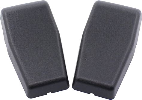 Newyall 2pcs Black Rear Window Hinge Cover Liftgate Glass Hinge Cover Trim For Jeep