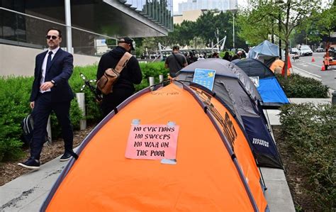 California Governor Gavin Newsom Orders Removal Of Homeless Encampments