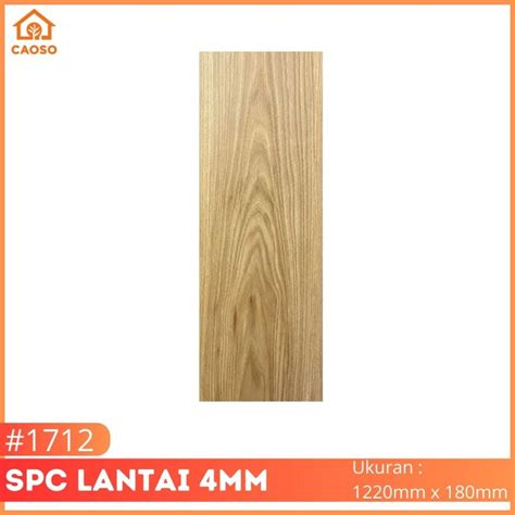 Jual SPC Lantai Kayu 4mm Parket Parkit Parquet Klik 1220mm X 180mm