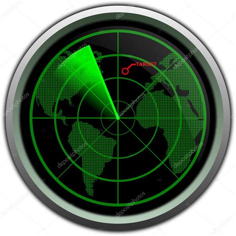 Military radar screen — Stock Photo © Petersim #17140435