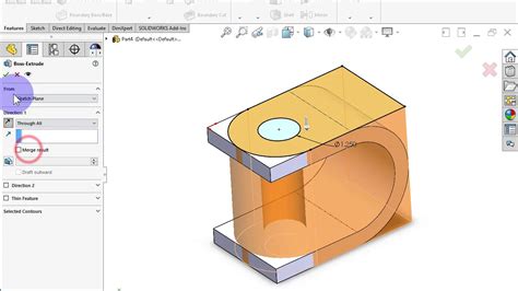 Multi Bodies Combine With Solidworks 2018 Youtube