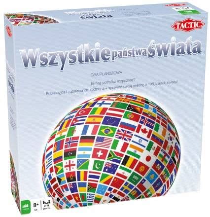 Wszystkie Pa Stwa Wiata Gra Planszowa Kraje Flagi Stolice Wiat