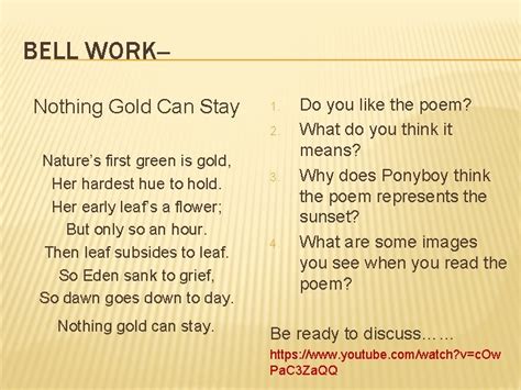 Nothing Gold Can Stay Poem Meaning The Outsiders Sitedoct Org