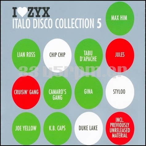 I Love Zyx Italo Disco Collection Cd Italo Disco Rpm Gr