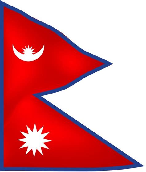 Premium Vector | Nepal Flag Design