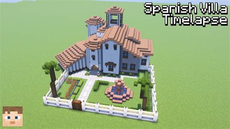 Minecraft Spanish Villa Timelapse Youtube