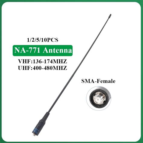 Na 771 Antenna Nagoya High Gain Antennas VHF UHF SMA Female For