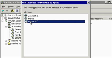 Add Dhcp Relay Agent To Routing And Remote Access