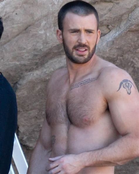 Christopher Robert Evans Details Magazine Hairy Hunks Chris Evans