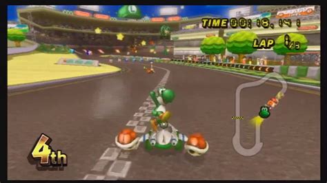 Mario Kart Wii Mushroom Cup 150cc 1 Gold Star Yoshi Youtube