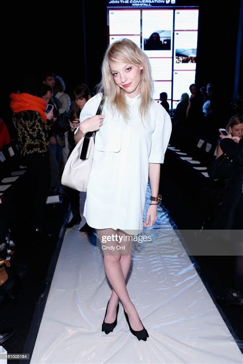 Model Cory Kennedy Attends The Rebecca Minkoff Fall 2013 Fashion Show