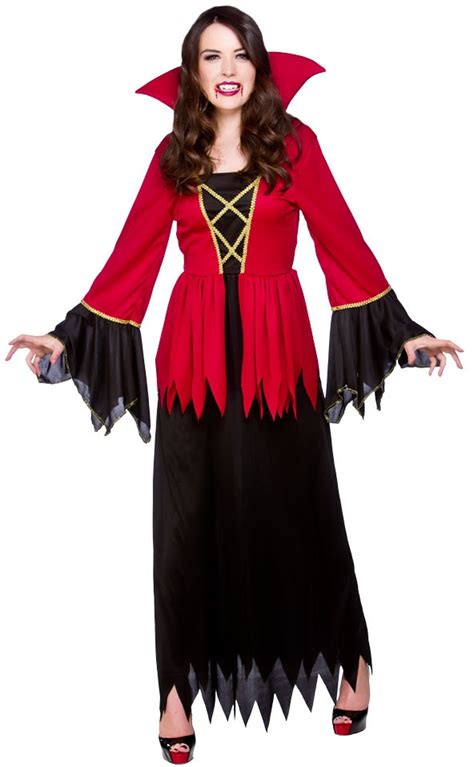 Vampiress Plus Size 26 28 Ladies Halloween Fancy Dress Halloween