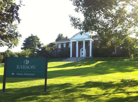 Babson College Wellesley Hills Ma