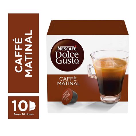 Caf Em C Psula Torrado E Mo Do Caff Matinal Nescaf Dolce Gusto Caixa