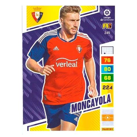 Venta Cromo Moncayola Osasuna Adrenalyn XL Liga Santander 2022 23