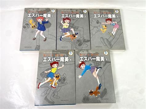 【やや傷や汚れあり】【b931】藤子・f・不二雄大全集「エスパー魔美」全5巻セット 漫画マンガ コミック単行本 Bの落札情報詳細